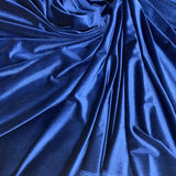 1 Yard Red Stretch Velvet Fabric Soft Plush Luxurious Material for Apparel and Costumes 60 Inch Width