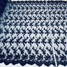 1 Yard Elegant Beaded and Corded Lace Fabric Embroidered on Polyester Net Mesh 54" Width