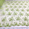 1 Yard Corded Bridal Lace Fabric Embroidered Elegant Net Mesh Wedding Dress 54" Width