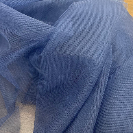 1 Yard White Stretch Nylon Net Mesh Fabric 60 Inch Width