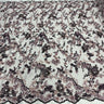 1 Yard Beaded Rhinestone 3D Floral Lace Fabric for Bridal Dresses Dance Costumes 50" Width