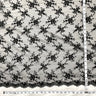 1 Black Yard Beaded Lace Fabric Embroidered Pearl Mesh Couture Dress 50" Width
