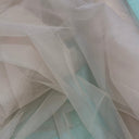 1 Yard White Stretch Nylon Net Mesh Fabric 60 Inch Width