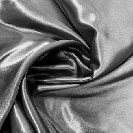 1 Yard Aqua Blue Charmeuse Medium Satin Lining Fabric 60 Inch Width