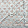 1 Yard Black Lilac Beaded Lace Fabric Embroidered on Polyester Net Mesh Elegant 52 Inch Width