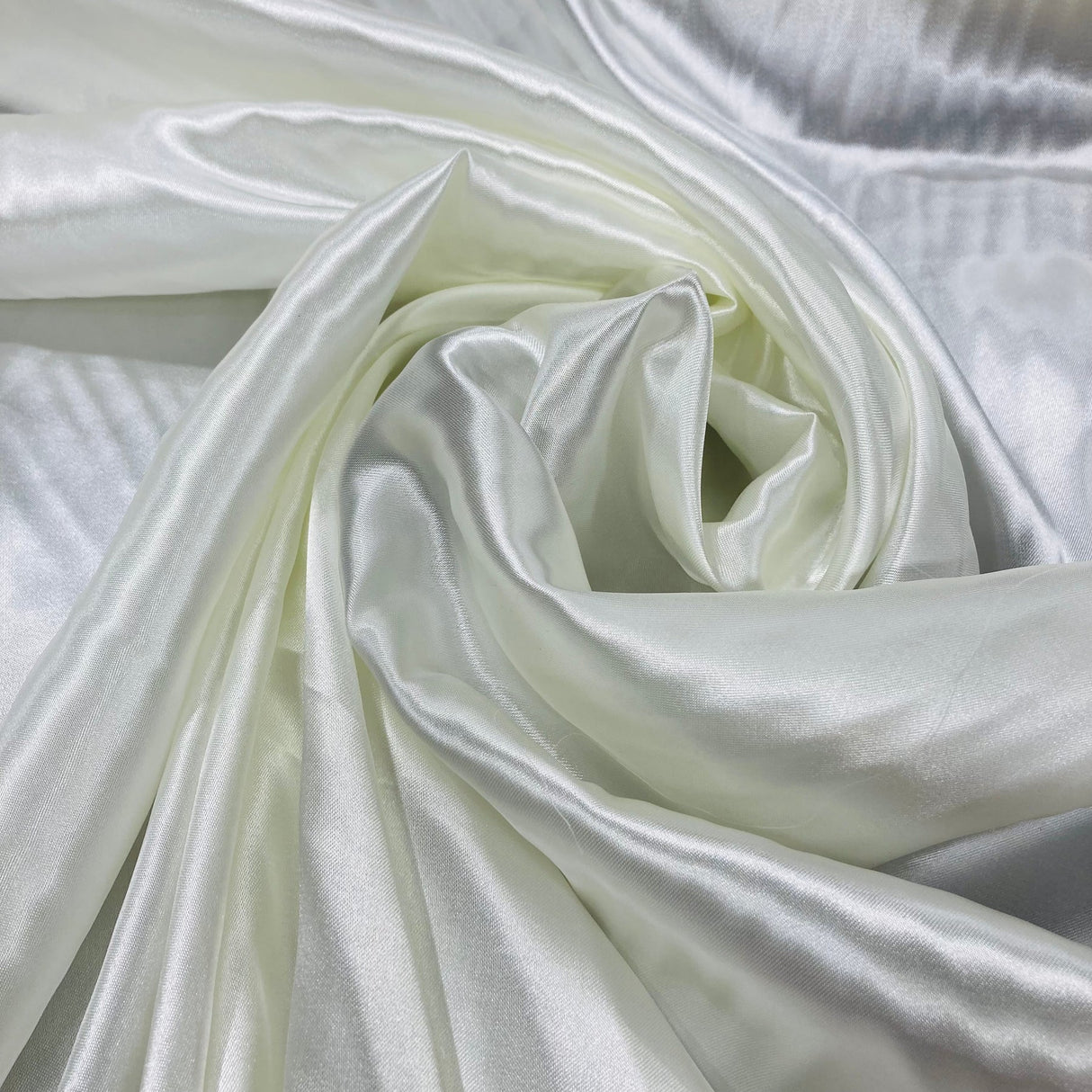 1 Yard Aqua Blue Charmeuse Medium Satin Lining Fabric 60 Inch Width