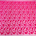 1 yarda de tela de encaje floral 3D con cuentas bordada en malla de alta costura para vestido, ancho de 49 pulgadas