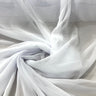 1 Yard Lightweight Sheer Chiffon Fabric Rose Powder, 60" Wide, Ideal for Bridal & Formal Dresses