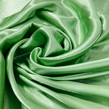 1 Yard Aqua Blue Charmeuse Medium Satin Lining Fabric 60 Inch Width