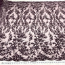 1 Yard Luxurious Beaded Lace Fabric Embroidered on Polyester Net Mesh for Couture Dresses 54" Width