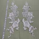 Corded Floral Applique Embellishment