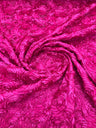 Rosette 3D Satin Polyester Fabric - 3D Rosette Design, 54" Width (1 Yard)