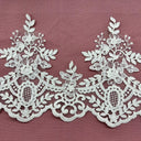 Embroidered Corded Lace Trimming