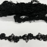 Beaded Corded Lace Trimming