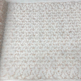 Corded Bridal Lace Fabric 54" Polyester Net Mesh