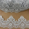 Embroidered Corded Lace Trimming