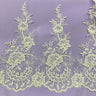 Beaded Corded Lace Trimming 15"