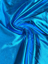 Metallic Foil Lame Spandex Fabric - Metallic Finish, 54" Width (1 Yard)