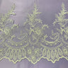 Beaded Corded Lace Trimming 14"