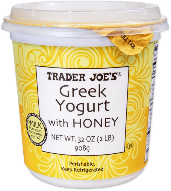 Greek Yogurt with Honey Creamy Sweet High Protein Yogurt 32 Oz