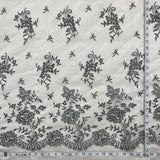 Bridal Lace Fabric Corded Embroidered 54" Wide