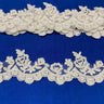 Beaded Floral Lace Trimming