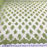 Corded Bridal Lace Fabric - Embroidered Floral Pattern, 52" Width (1 Yard)