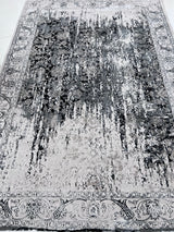 Color-Shifting Foldable Flat Weave Area Rug - 60% Polypropylene 40% Polyester Fabric - Shifting Hues, KV68, 7'9" X 10'2" (1 Rug)