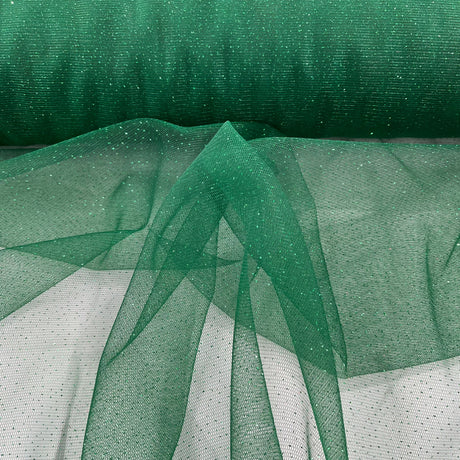 Glitter Mesh Polyester Fabric - Sparkle Net, 60" Width (1 Yard)