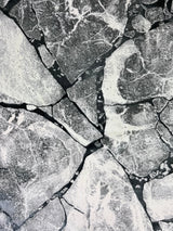 Tess 911 Gray Polyester Area Rug - Gray, TES911 Gray (5' 3" X 7' 4")