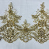 Beaded Corded Lace Trimming