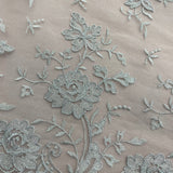Bridal Lace Fabric Corded Embroidered 54" Wide