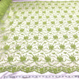 Corded Bridal Lace Fabric Ivory Mesh
