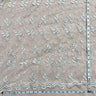 1 Yard Corded Bridal Lace Fabric Embroidered on 100% Polyester Net Mesh | Lace USA - 95388W - Antique Gold - 54" Wide