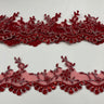 Beaded Corded Lace Trim 3.25"