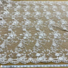 Beaded 3D Floral Lace Mesh