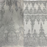 Corded Bridal Lace Fabric 52" Wide