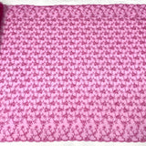 Corded Bridal Lace Fabric 54" Polyester Net Mesh