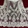 Beaded Corded Lace Fabric 52" Wide