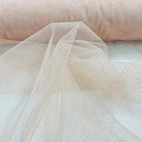Glitter Mesh Fabric 60" Wide Sparkle Net