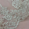 Embroidered Mesh Lace Trimming 6"
