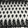 Beaded 3D Floral Lace Fabric