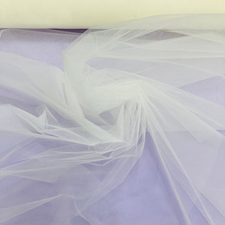 Veil Net 120 Nylon Mesh Fabric - Bridal Veil Mesh, 120" Width (1 Yard)