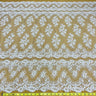 Beaded Corded Bridal Lace Mesh