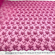 Beaded Lace Fabric on Polyester Net Mesh 53"