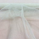 1 Yard Glitter Mesh Fabric | 60" Width | 100% Polyester | Sheer Sparkle for Dresses & Décor