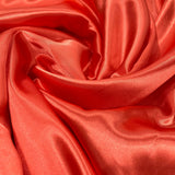 Charmeuse Medium Satin Lining Fabric - 60" Wide, 100 Percent Polyester, Sold By The Yard (1 Yard)