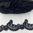 Corded Lace Trim Embroidered Net Mesh