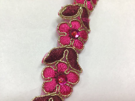 Beaded Corded Lace Trimming