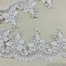 Beaded Corded Lace Trim